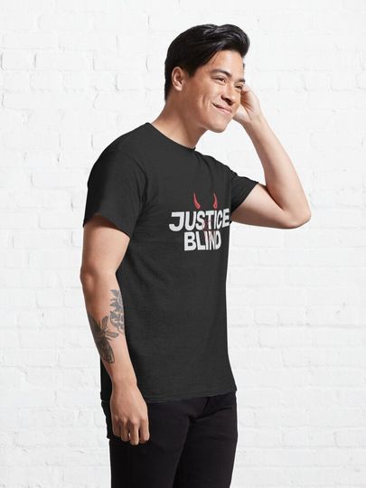 Justice Is Blind | Daredevil Born Again Minimalist Design Classic T-Shirt