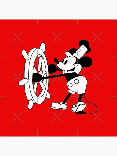 Steamboat Willie Pillow