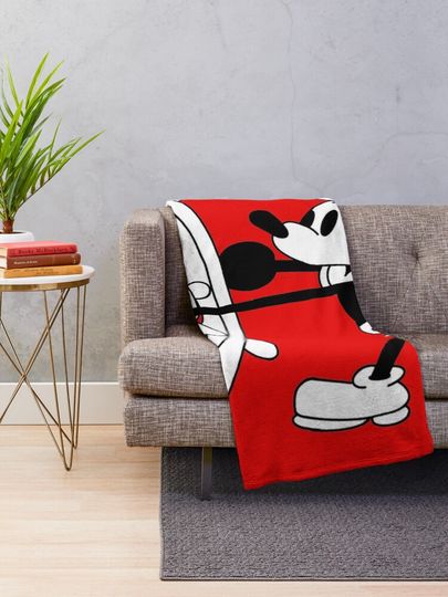 Steamboat Willie Throw Blanket
