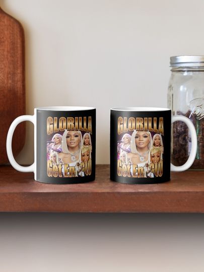 Glorilla Get Em Glo Retro Coffee Mug