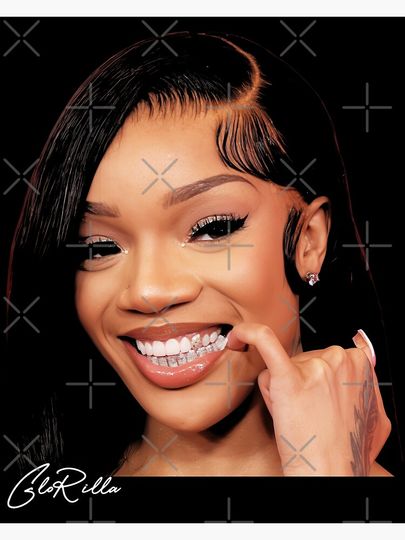 Glorilla Retro Poster