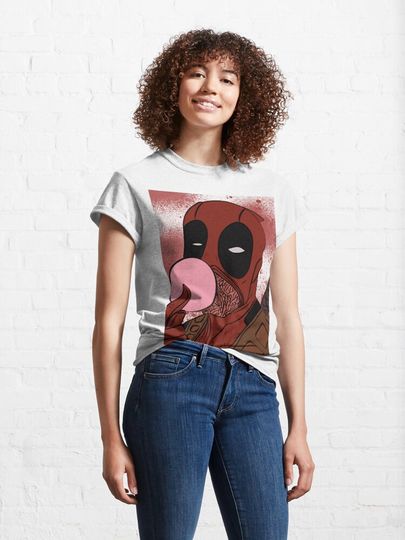 Deadpool Bubble Gum - Design 4 Classic T-Shirt