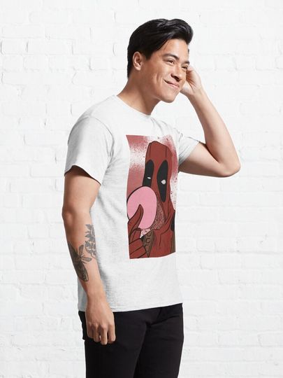 Deadpool Bubble Gum - Design 4 Classic T-Shirt