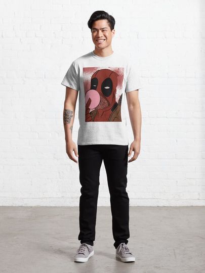 Deadpool Bubble Gum - Design 4 Classic T-Shirt