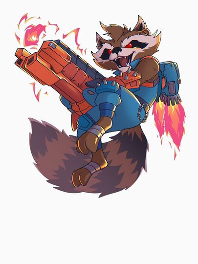 Marvel Rivals: Rocket Raccoon Classic T-Shirt