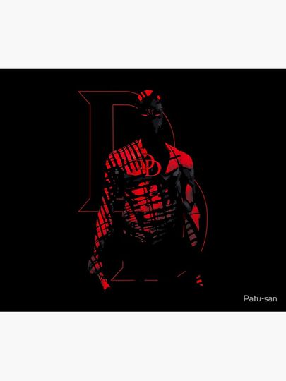 Daredevil In Shadows Throw Blanket