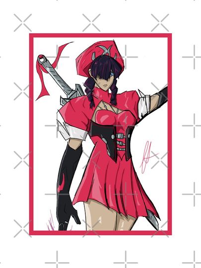 Blood Kariudo Psylocke iPhone Case