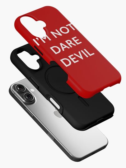 I'm not daredevil iPhone Case