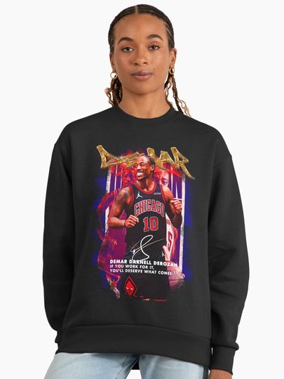 DeMar DeRozan Premium Oversized Sweatshirt
