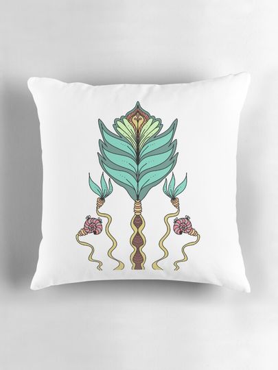 Zentangle Doodle  Pillow