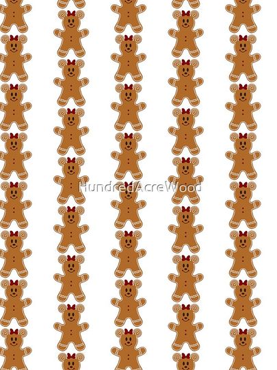 Disney Christmas Gingerbread Girl Mini Skirt