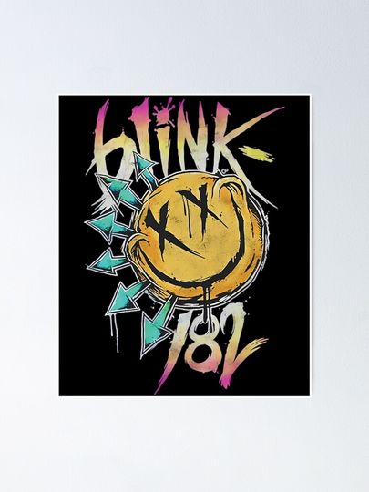 Blinks 182 Band Blinks 182 Concert Poster