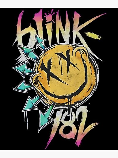Blinks 182 Band Blinks 182 Concert Poster