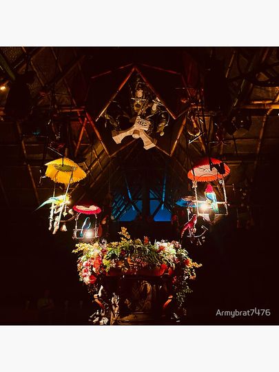 Enchanted Tiki Room Pillow