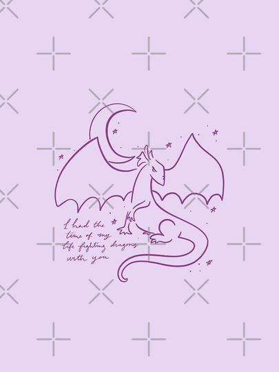 Fighting dragons with you  iPhone Case