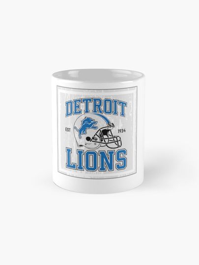 Detroit lions Coffee Mug