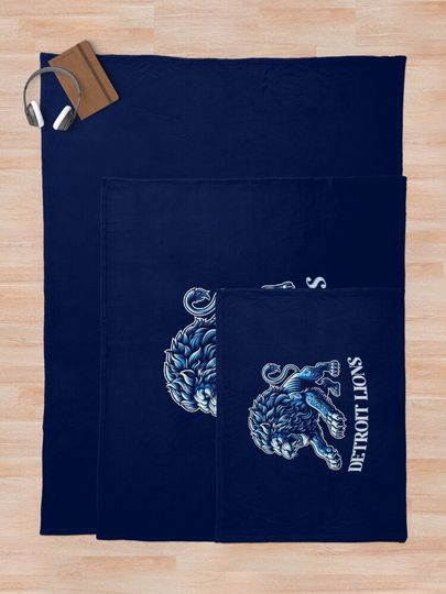DETROIT LIONS Throw Blanket