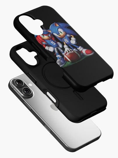 Sonic and Knuckles Detroit Football iPhone Case