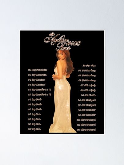 Die Ayliva Tour 2025 Poster
