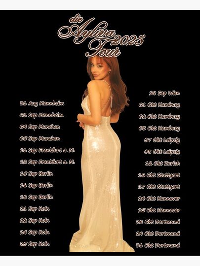 Die Ayliva Tour 2025 Poster