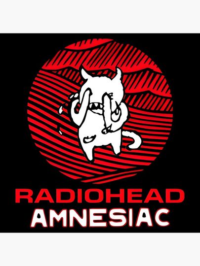 Radiohead Poster Music Band Wall Print Bedroom Decoration