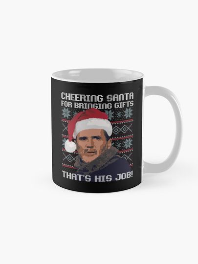 Roy Keane Snowflakes Christmas Coffee Mug