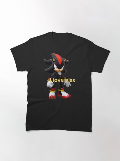 I love piss Shadow the Hedgehog Classic T-Shirt