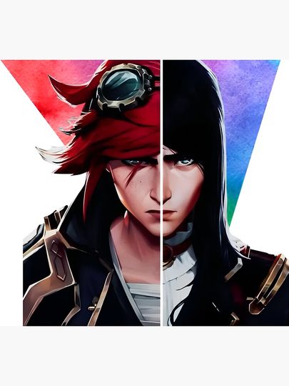 Caitvi Arcane Caitlyn Vi Magnet, Arcane Merch