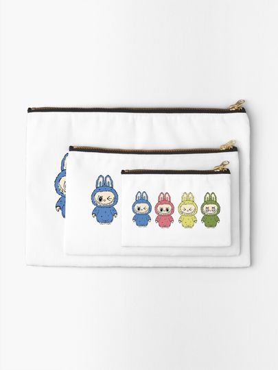 Labubu Zipper Pouch, Cute Bags Gift, Gift for Fan