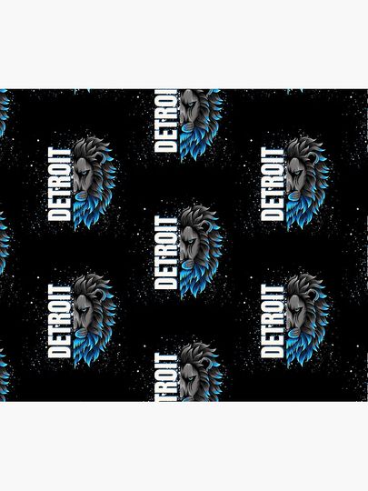 detroit lions Throw Blanket