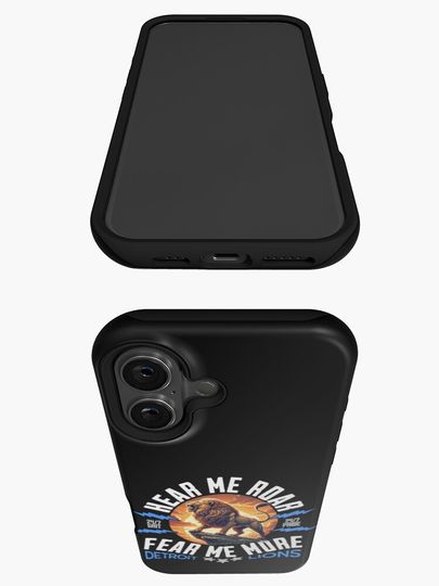 DETROIT LIONS - HEAR ME ROAR iPhone Case
