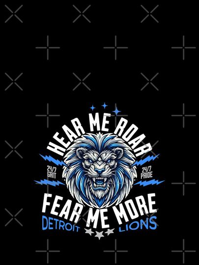 DETROIT LIONS - FEAR ME MORE iPhone Case