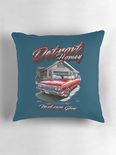 DETROIT HOMEY Pillow