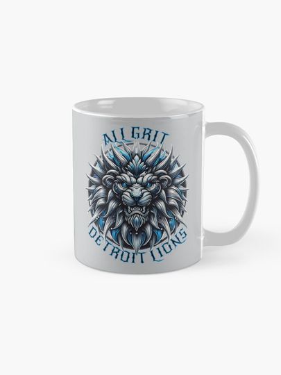 ALL GRIT DETROIT LIONS II Coffee Mug
