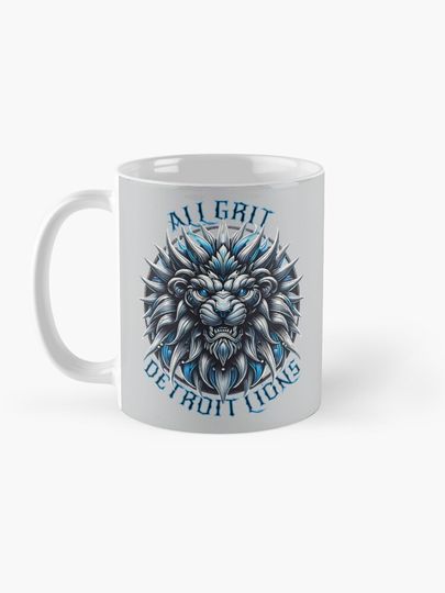ALL GRIT DETROIT LIONS II Coffee Mug