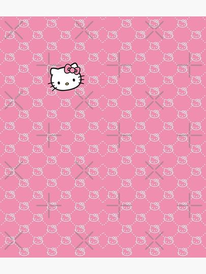 Pink Hello Kitty Design Backpack