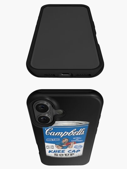 Campbell's Detroit Lions Kneecap Soup Meme iPhone Case