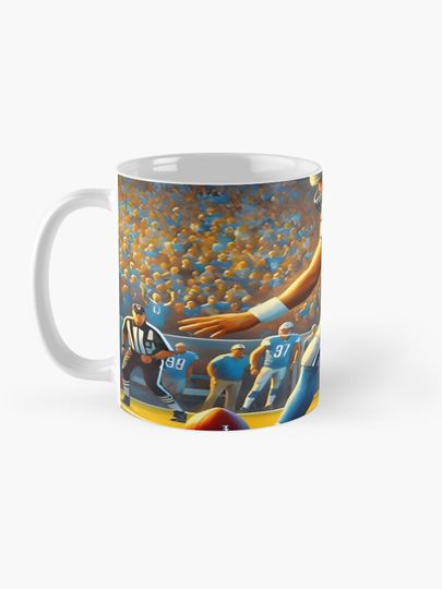 Detroit Lions Kicker Bates 38 Coffee Mug