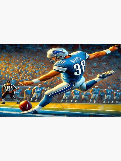 Detroit Lions Kicker Bates 38 Coffee Mug