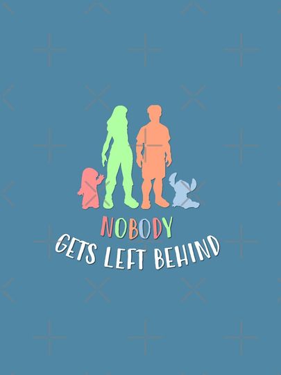 Nobody Gets Left Behind iPhone Case