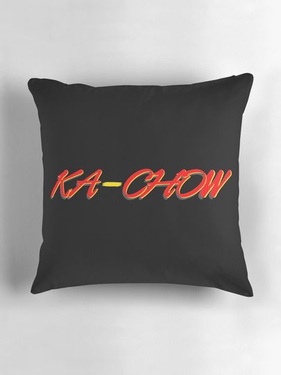 Ka-Chow Lighrning McQueen Pillow