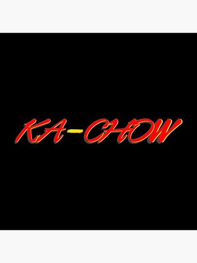 Ka-Chow Lighrning McQueen Pillow
