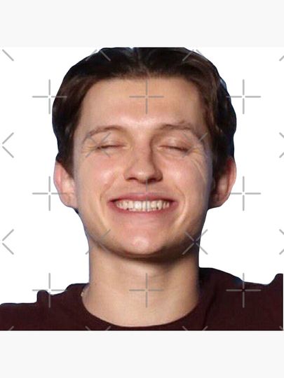 tom holland smiling Pillow