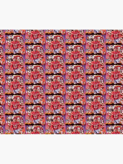 Patrick Mahomes Throw Blanket, Gift for Fan