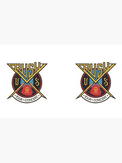 Rush Band Tour Concert Sticker Coffee Mug