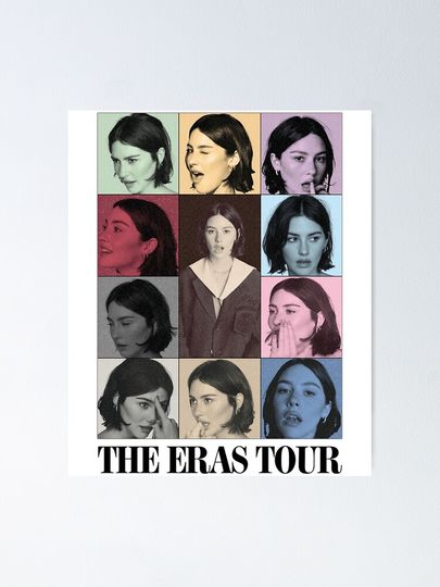 Word Tour 90s Poster