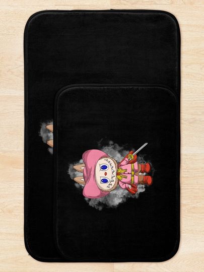 Labubu brave prince's daughter Bath Mat, For Bathroom, For Kitchen
