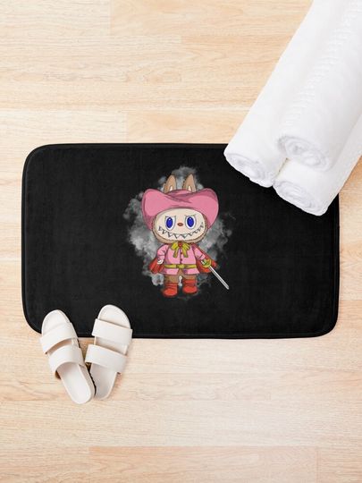Labubu brave prince's daughter Bath Mat, For Bathroom, For Kitchen