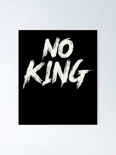 No Kings In America  Poster