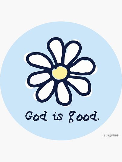 God is good Sticker